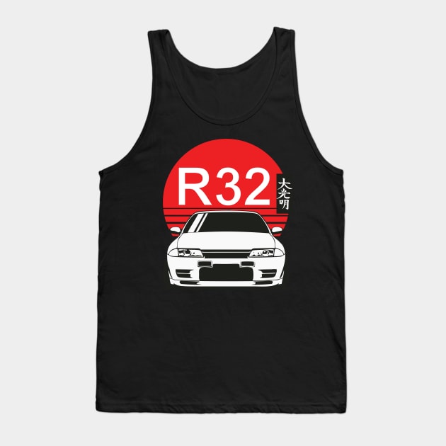 nissan r32 Tank Top by artoriaa